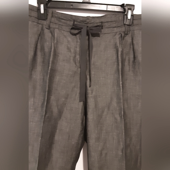 Talbots Linen-blend Dress Slacks Pants - Picture 3 of 7